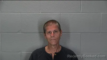 Mugshot of Doug Houston Wilson booked in Tippecanoe County, Indiana on June 12, 2026
