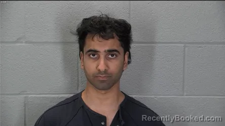 Mugshot of Soumitra Choudhury booked in Tippecanoe County, Indiana on June 12, 2026