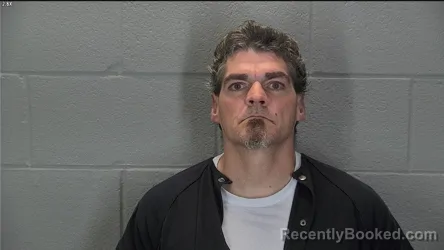 Mugshot of Justin Erin Perry booked in Tippecanoe County, Indiana on June 12, 2026