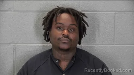 Mugshot of Deandre AI Johnson booked in Tippecanoe County, Indiana on June 13, 2026