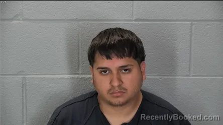 Mugshot of Edgar A Reyes booked in Tippecanoe County, Indiana on June 13, 2026