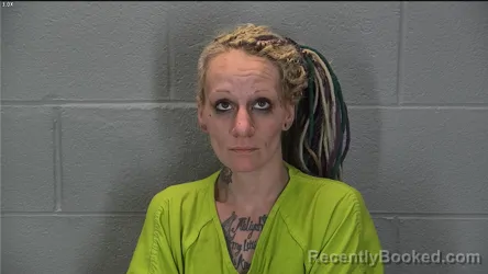 Mugshot of Ashley Renee Soper booked in Tippecanoe County, Indiana on June 14, 2026