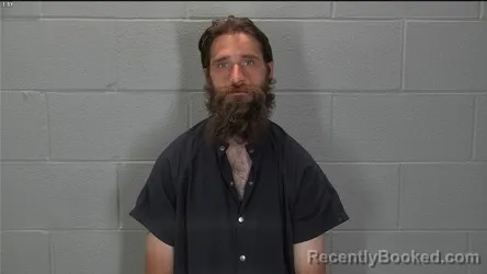 Mugshot of Andrew Thomas Slaughterbeck booked in Tippecanoe County, Indiana on June 16, 2026