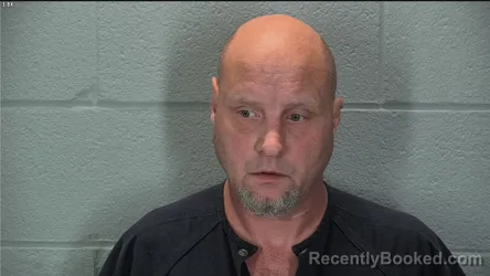 Mugshot of Brian Edward Cain booked in Tippecanoe County, Indiana on June 17, 2026