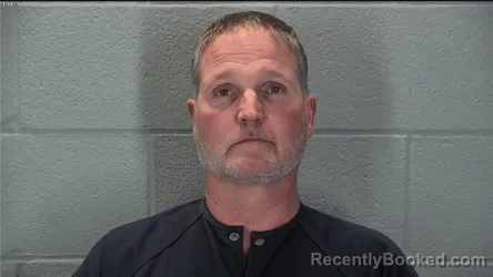 Mugshot of Gregory Allen Glotzbach booked in Tippecanoe County, Indiana on June 22, 2026