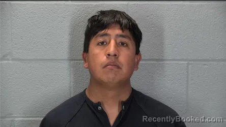 Mugshot of Pedro Martinez Gonzalez booked in Tippecanoe County, Indiana on June 22, 2026
