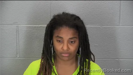 Mugshot of Brianna M Hampton booked in Tippecanoe County, Indiana on June 22, 2026