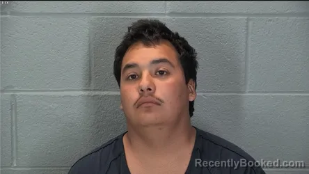 Mugshot of Luis Fernando Vilches Martinez booked in Tippecanoe County, Indiana on June 23, 2026