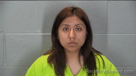 Mugshot of Samantha J Hernandez booked in Tippecanoe County, Indiana on June 23, 2026