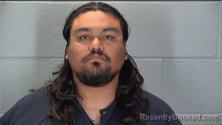 Mugshot of Giobany Rivas booked in Tippecanoe County, Indiana on June 23, 2026