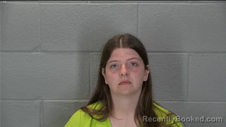 Mugshot of Addison Paige Oelke booked in Tippecanoe County, Indiana on June 23, 2026