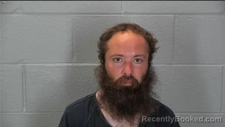 Mugshot of Jeremy Todd Ewbank booked in Tippecanoe County, Indiana on June 24, 2026