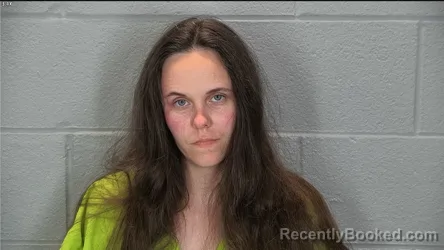 Mugshot of Jamey Yvonne Jessie booked in Tippecanoe County, Indiana on June 25, 2026