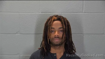 Mugshot of Darius Lashawn Oliver booked in Tippecanoe County, Indiana on June 26, 2026