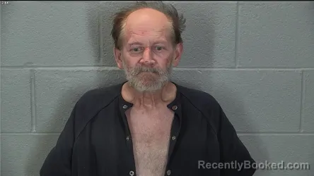 Mugshot of Thomas Eugene Rhode booked in Tippecanoe County, Indiana on June 28, 2026