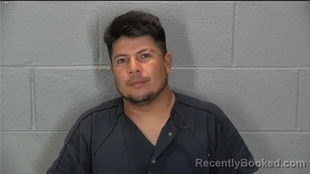 Mugshot of Ediberto Franco booked in Tippecanoe County, Indiana on June 29, 2026
