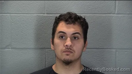 Mugshot of Derek Joseph Perez booked in Tippecanoe County, Indiana on June 30, 2026