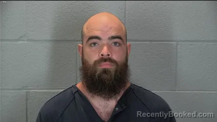 Mugshot of Cody Mitchell Leicht booked in Tippecanoe County, Indiana on July 1, 2026