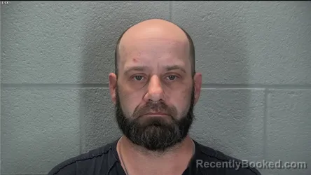 Mugshot of Jeffrey Brian Robertson booked in Tippecanoe County, Indiana on July 4, 2026