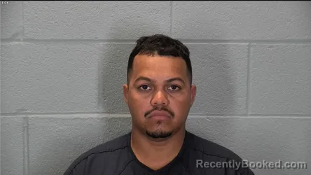Mugshot of Geyson F Mendez Rodriguez booked in Tippecanoe County, Indiana on July 5, 2026
