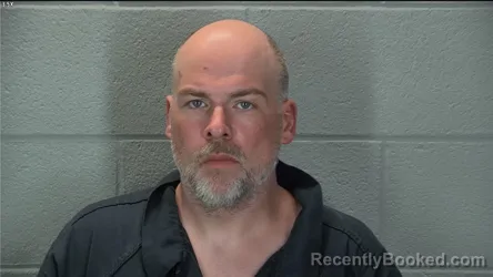 Mugshot of Thomas Harold Jenkins booked in Tippecanoe County, Indiana on July 6, 2026