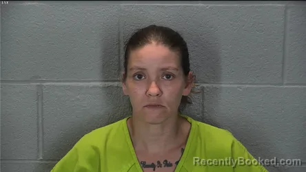 Mugshot of Jessica Jo Thompson booked in Tippecanoe County, Indiana on July 6, 2026