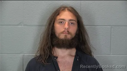 Mugshot of Christian Ryan Wilkins booked in Tippecanoe County, Indiana on July 9, 2026