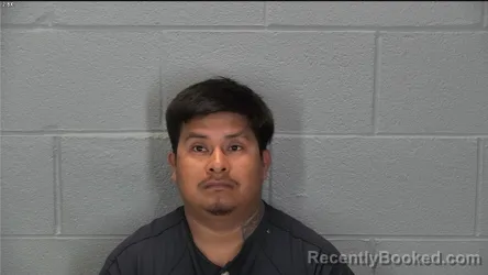 Mugshot of Juan Francisco Pedro booked in Tippecanoe County, Indiana on July 9, 2026
