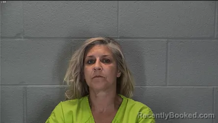 Mugshot of Rachelle Lanette Lawson booked in Tippecanoe County, Indiana on July 9, 2026