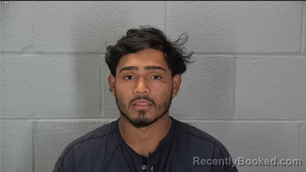 Mugshot of Wilson Emil Martinez Antunez booked in Tippecanoe County, Indiana on July 9, 2026