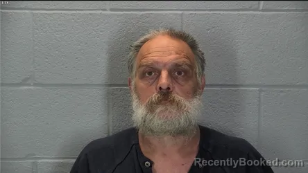 Mugshot of Guy Raymond Starrett booked in Tippecanoe County, Indiana on July 15, 2026