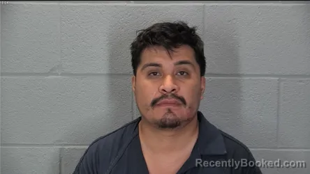 Mugshot of Omar Puentes Camacho booked in Tippecanoe County, Indiana on July 25, 2026