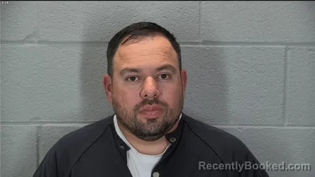 Mugshot of Hector G Varela Huesca booked in Tippecanoe County, Indiana on July 25, 2026