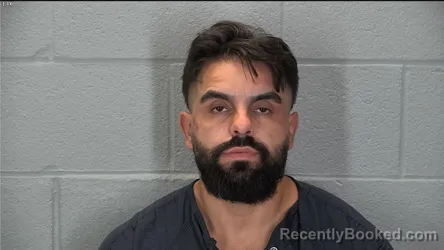 Mugshot of Juan Carlos Salazar booked in Tippecanoe County, Indiana on July 25, 2026