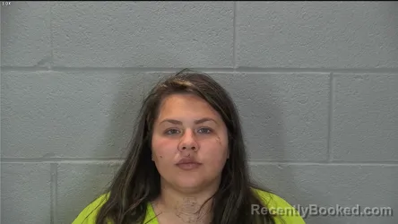 Mugshot of Danielle Alejandra Loy booked in Tippecanoe County, Indiana on July 26, 2026