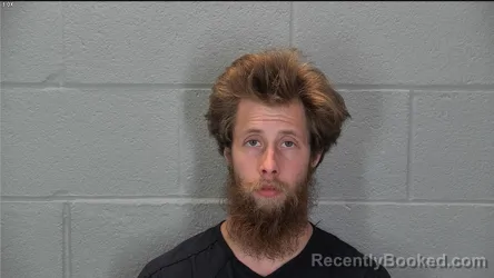 Mugshot of Noah Samuel Hughes booked in Tippecanoe County, Indiana on July 26, 2026