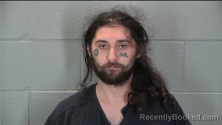 Mugshot of Andrew Austin Campbell booked in Tippecanoe County, Indiana on July 26, 2026