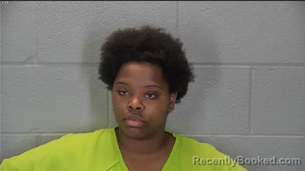 Mugshot of Tashay Desnisecartrise Oliver booked in Tippecanoe County, Indiana on July 26, 2026