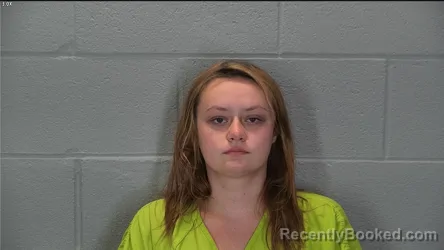 Mugshot of Sadie May Millard booked in Tippecanoe County, Indiana on July 27, 2026