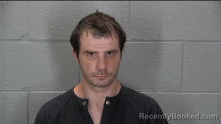 Mugshot of Ian James Gaines booked in Tippecanoe County, Indiana on July 28, 2026