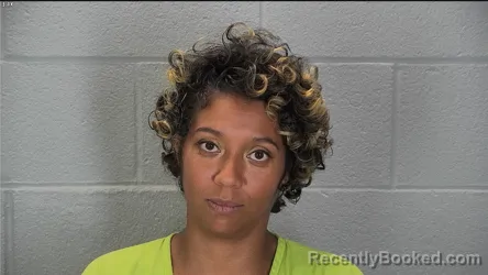 Mugshot of Deyvada Amouree Dionysia Burris booked in Tippecanoe County, Indiana on July 30, 2026