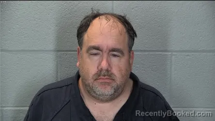 Mugshot of Michael Todd Hogg booked in Tippecanoe County, Indiana on July 31, 2026