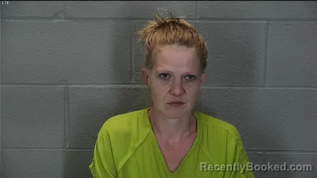 Mugshot of Macy Dawn Shearer booked in Tippecanoe County, Indiana on August 1, 2026