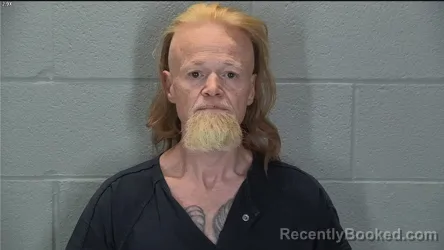 Mugshot of Richard Devon Glaze booked in Tippecanoe County, Indiana on August 1, 2026