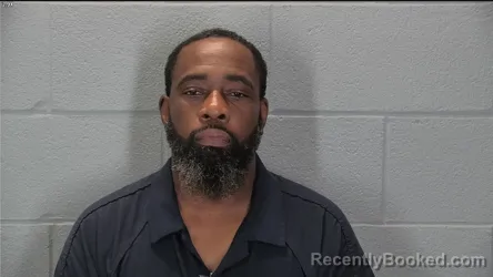 Mugshot of Jeffery Lamarr Gunn booked in Tippecanoe County, Indiana on August 2, 2026