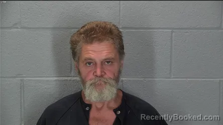 Mugshot of Lewis Vernon Morgan booked in Tippecanoe County, Indiana on August 2, 2026