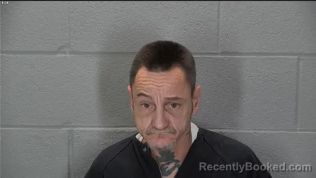 Mugshot of Kristopher Lee Russell booked in Tippecanoe County, Indiana on August 3, 2026