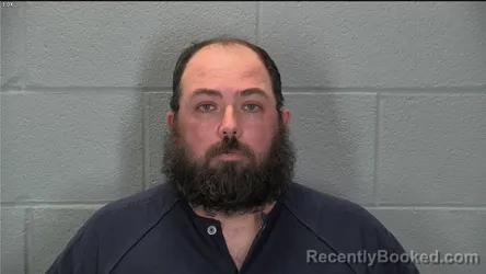 Mugshot of Kurt N Bell booked in Tippecanoe County, Indiana on August 3, 2026