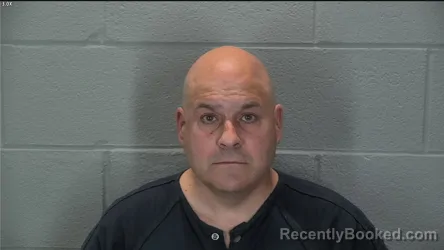Mugshot of Jason Tobias Powers booked in Tippecanoe County, Indiana on August 3, 2026