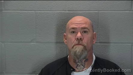 Mugshot of Joseph Michael Heffley booked in Tippecanoe County, Indiana on August 6, 2026